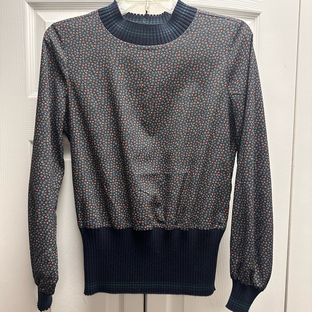 French connection silk top